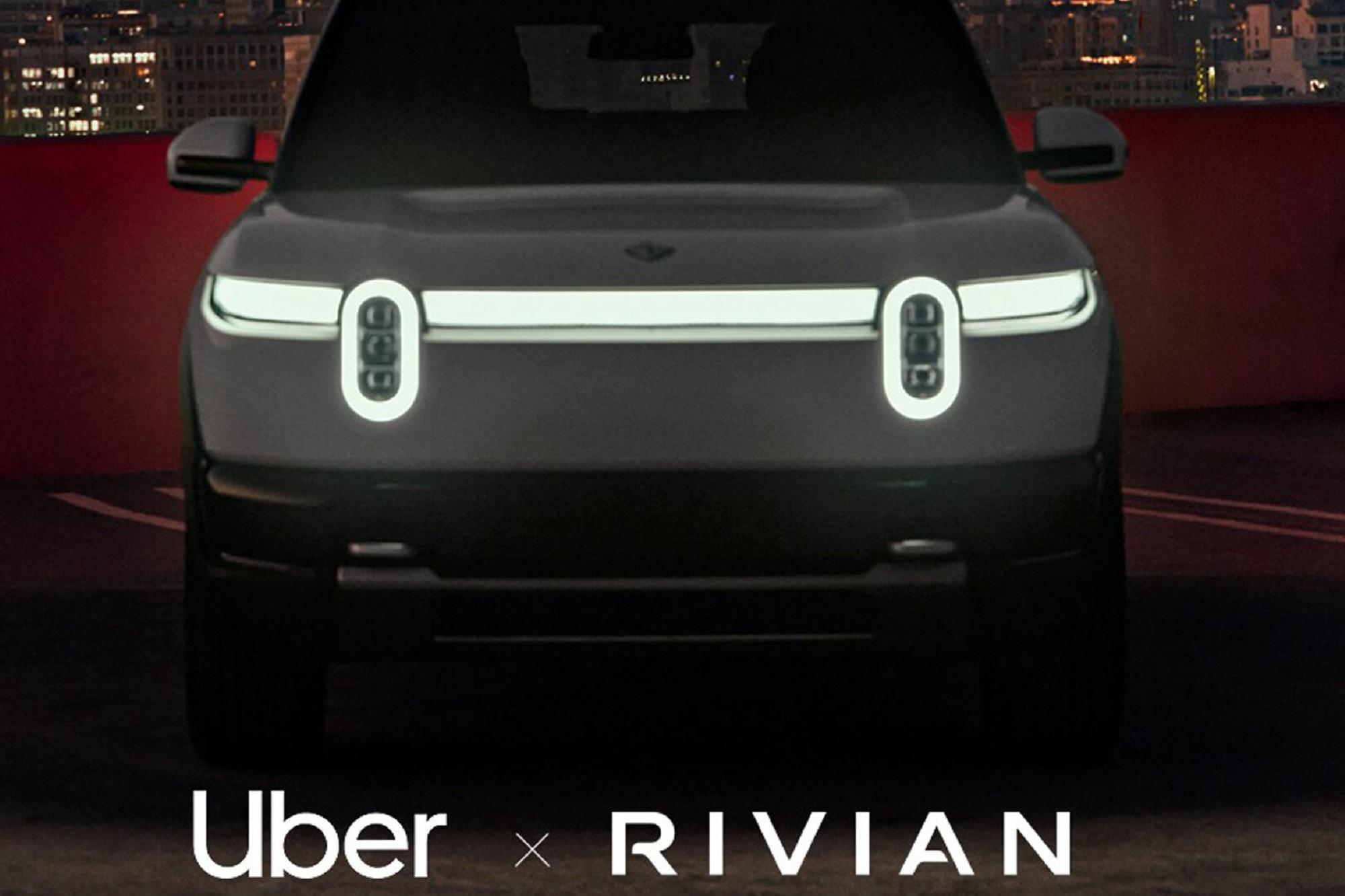 Uber και Rivian ενώνουν δυνάμεις για έως 50.000 ρομποταξί με επένδυση 1,5 δισ. Ευρώ 